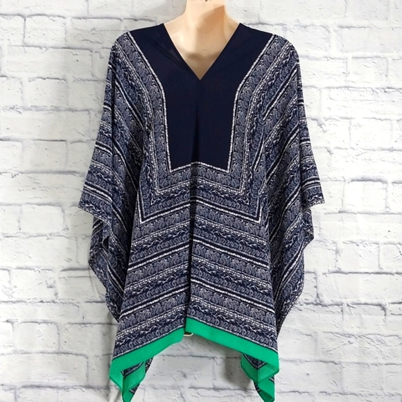 Chaus Poncho Look Top Sz M - Picture 5 of 6